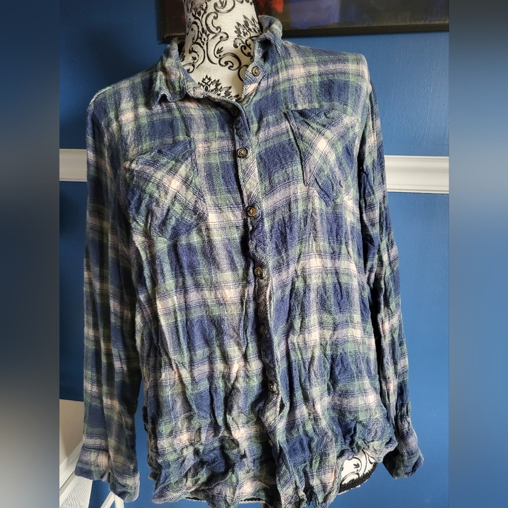 Maurices flannel shirt size XL